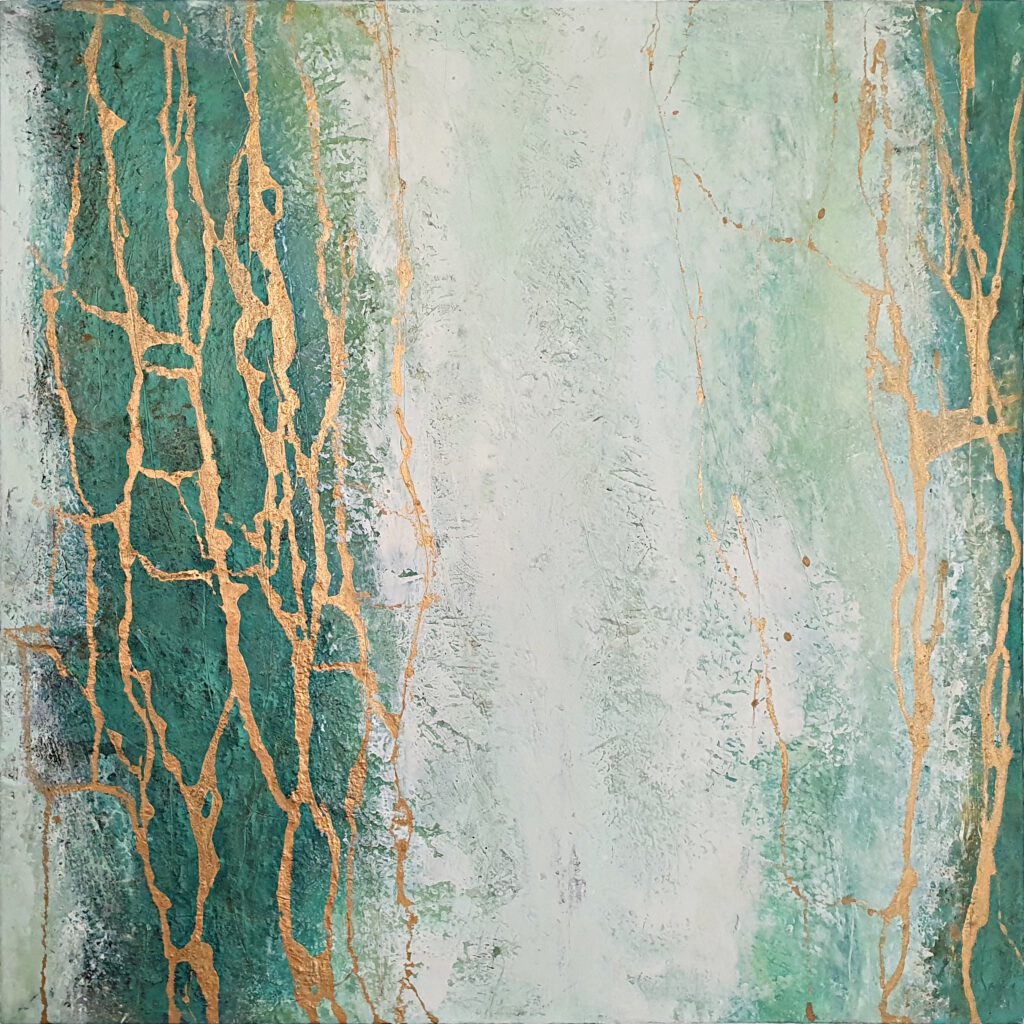 Grünes Gold, 50 x 50 cm